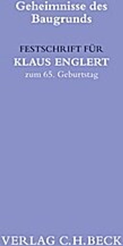 Geheimnisse des Baugrunds