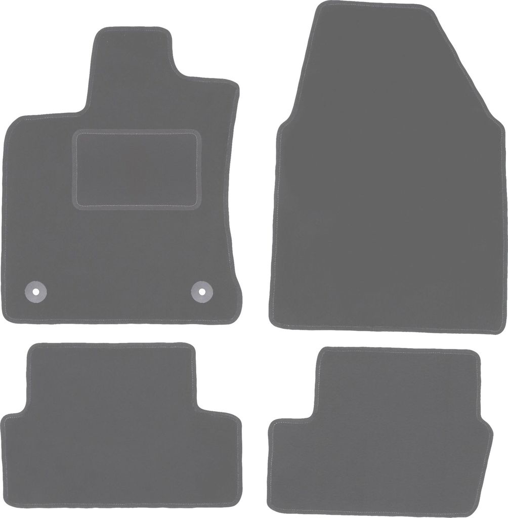 Graphit-Fußmatten für: Nissan Qashqai J10 I Crossover (2006-2013)