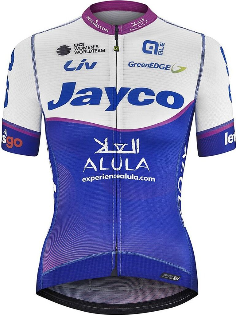 Liv Jayco Alula Pr-s Kurzarm-radtrikot Blau S Frau Blau S