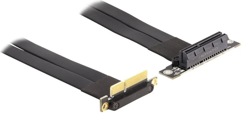 Riser PCIe x4 vers 4 Slots avec Câble 30 cm pour Extension de Bus