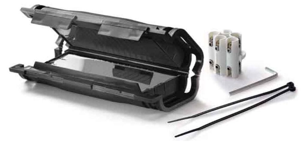 Cellpack Gel-Verbindungsmuffe mit Verbinderblock EASY/4 V