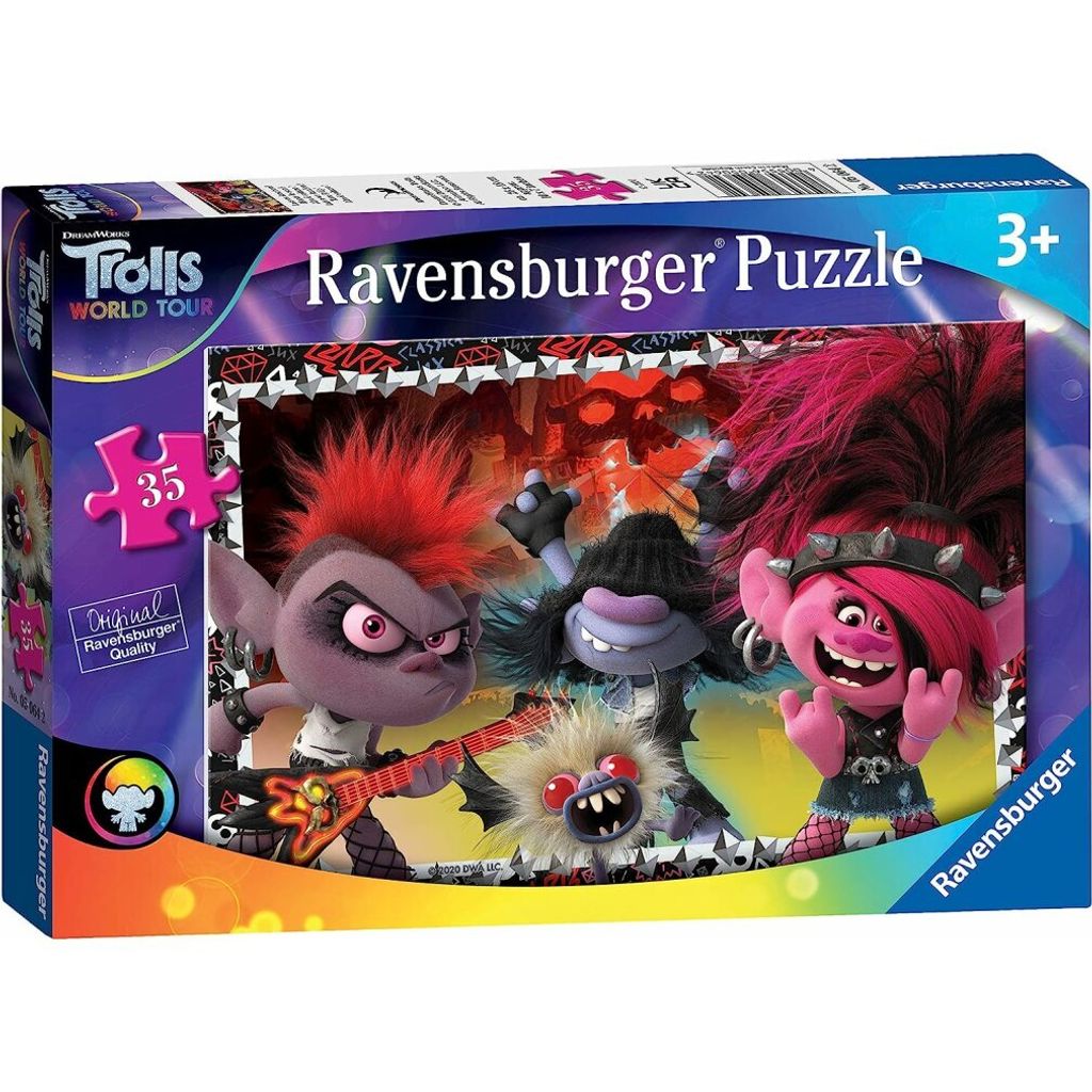RAVENSBURGER Trolls World Tour Puzzle 35 Teile