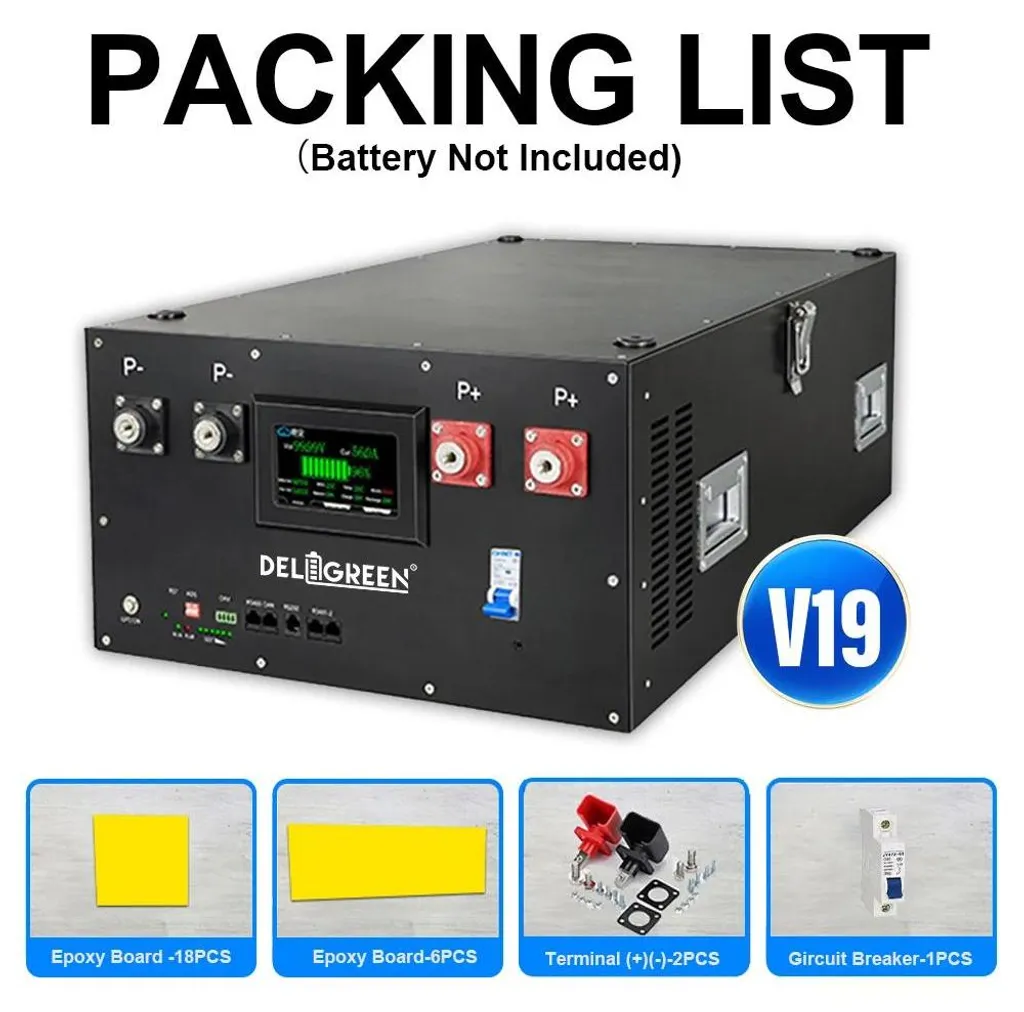 Boîtier de batterie pour camping-car avec Smart BMS haute sécurité - 2