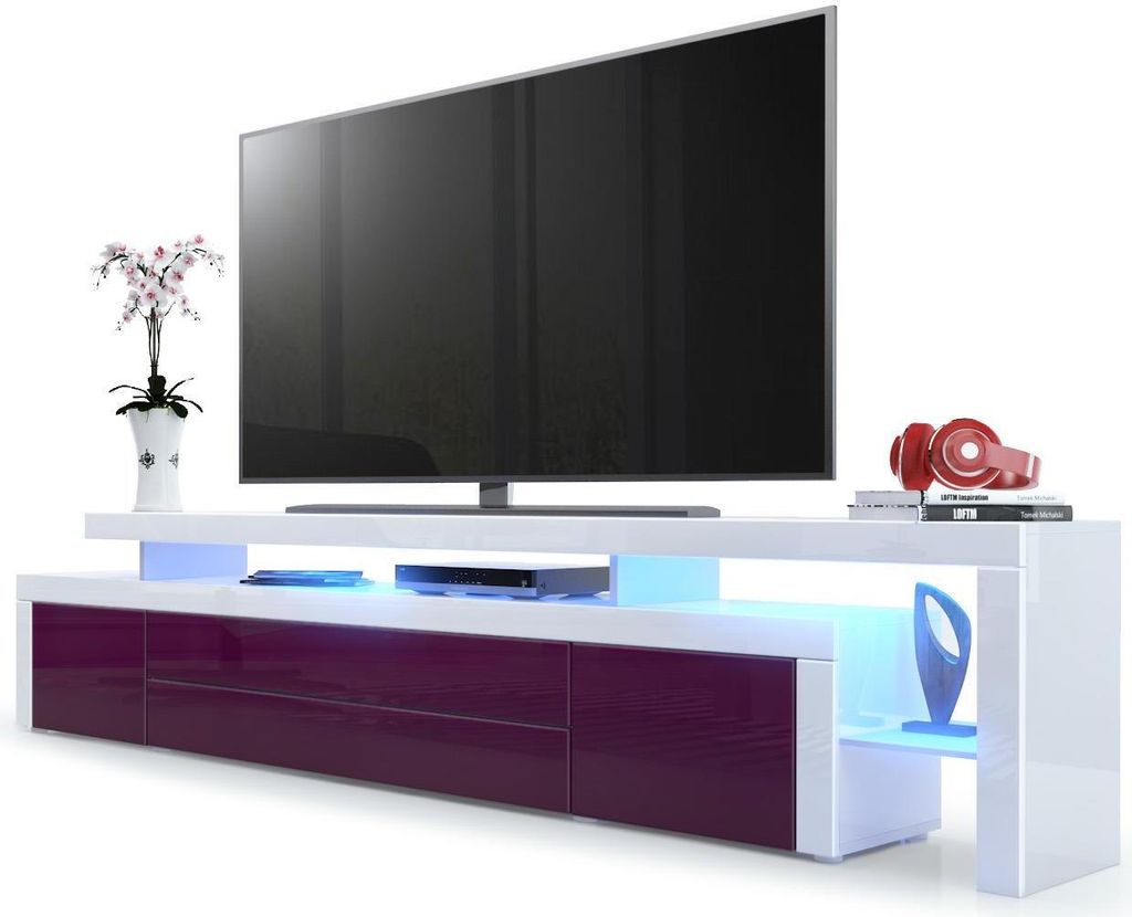 Vladon TV Board Lowboard Leon V3,  Germany, Korpus und Produktbild 