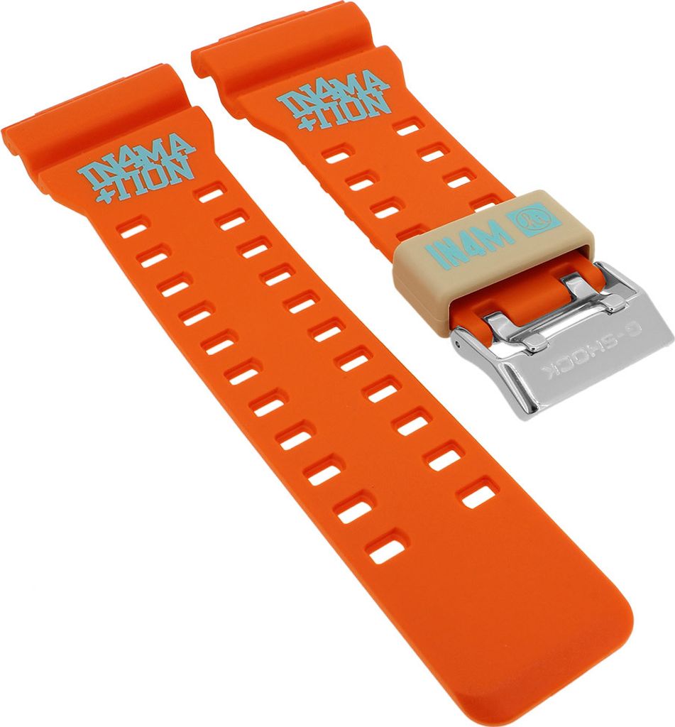 Casio Ersatzband | Uhrenarmband Resin orange G-Shock G-Lide GAX-100X