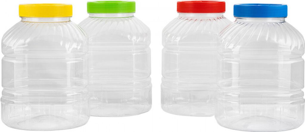 Vorratsdose Plastikdose Honigbehälter PET Schraubdeckel Plastikbox Box Dose 8L Gurkendose Behälter