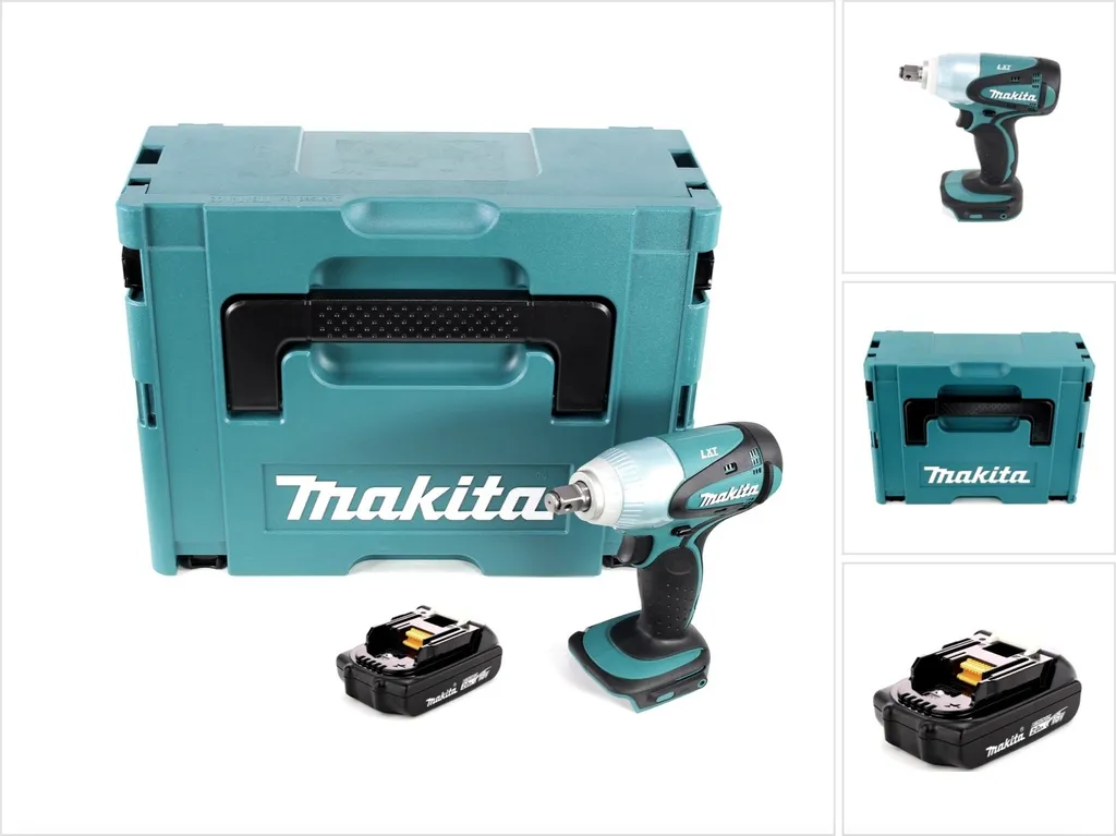 Boulonneuse Makita 18V DTW251 débloquez vos écrous avec 230Nm et Makpac