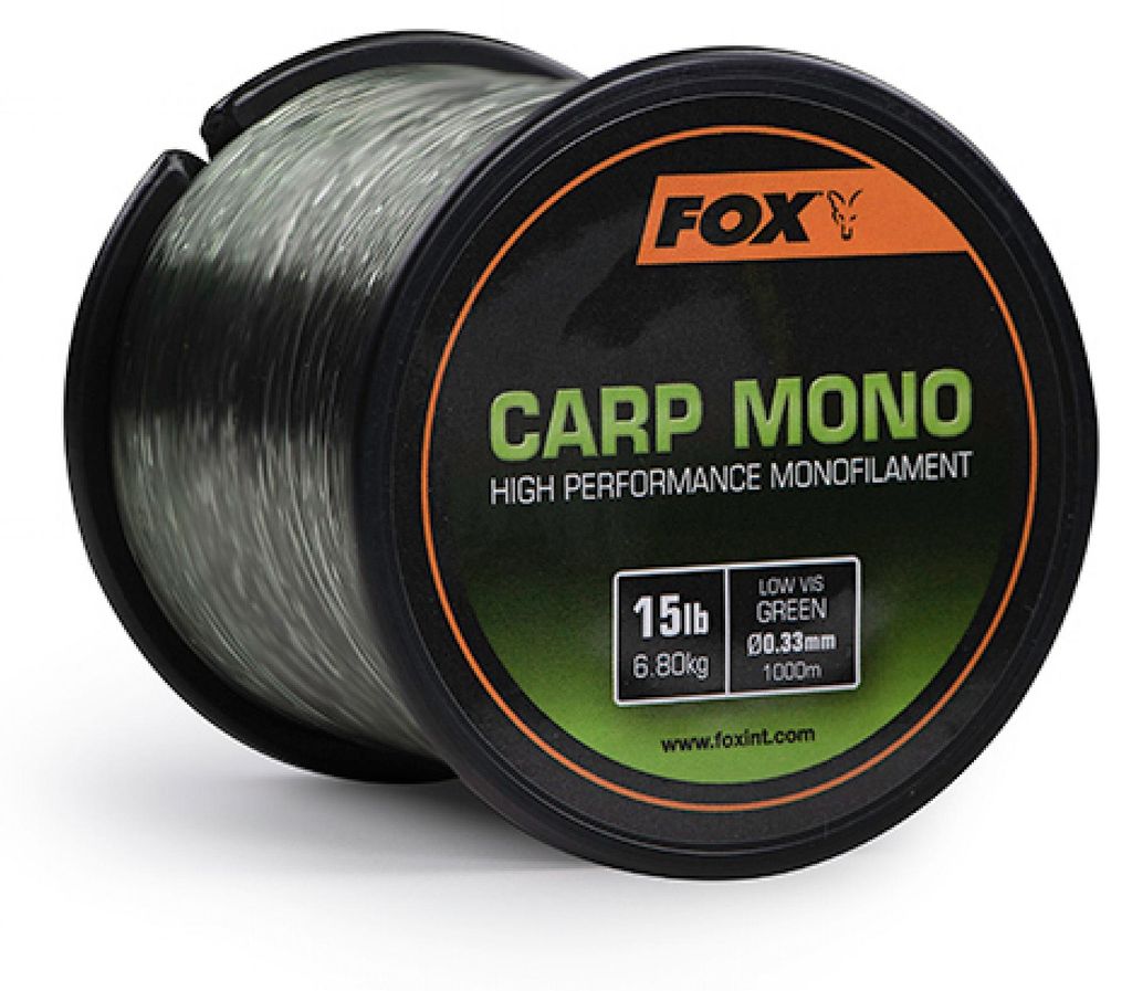 Fil de pêche à la carpe durable Fox Carp Mono 12lb 0.30 mm Image du produit 
