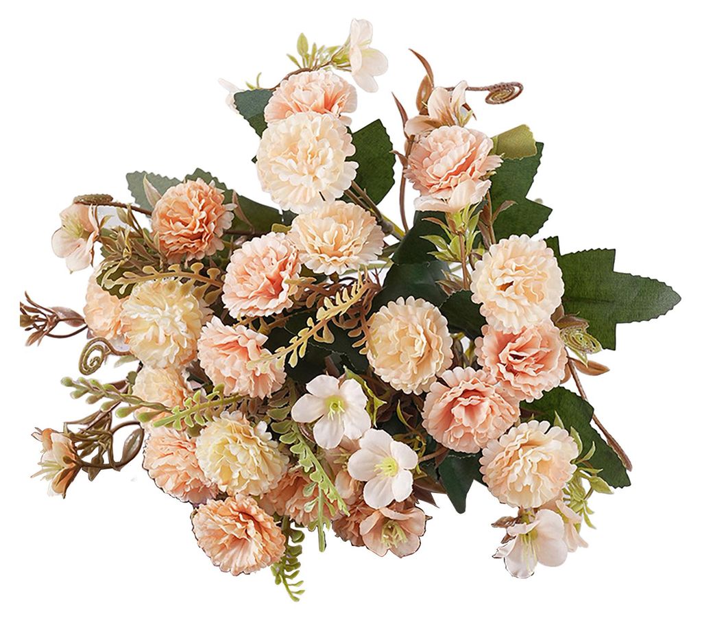 Kunstblumenstrauß, echt aussehend, verwelkt nicht, künstliche Blumen als Tischdekoration für Hochzeiten, Partys und Zuhause