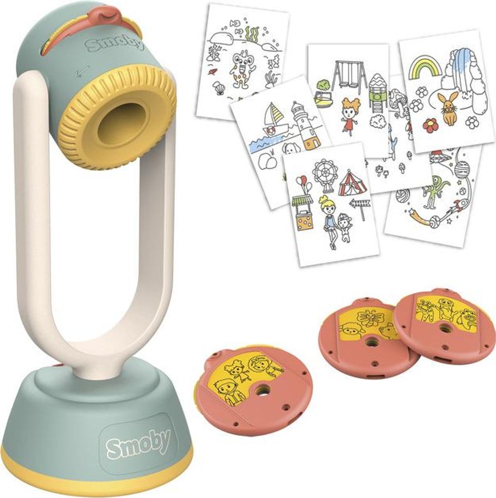 SMOBY – Zeichenprojektor – Einstellbare Ausrichtung und Produktbild 