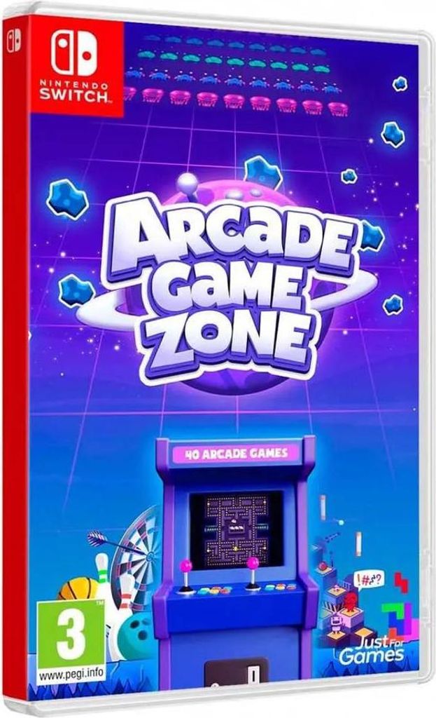 Just for Games Arcade Game Zone, Nintendo Switch, Multiplayer-Modus, RP (Rating Pending)