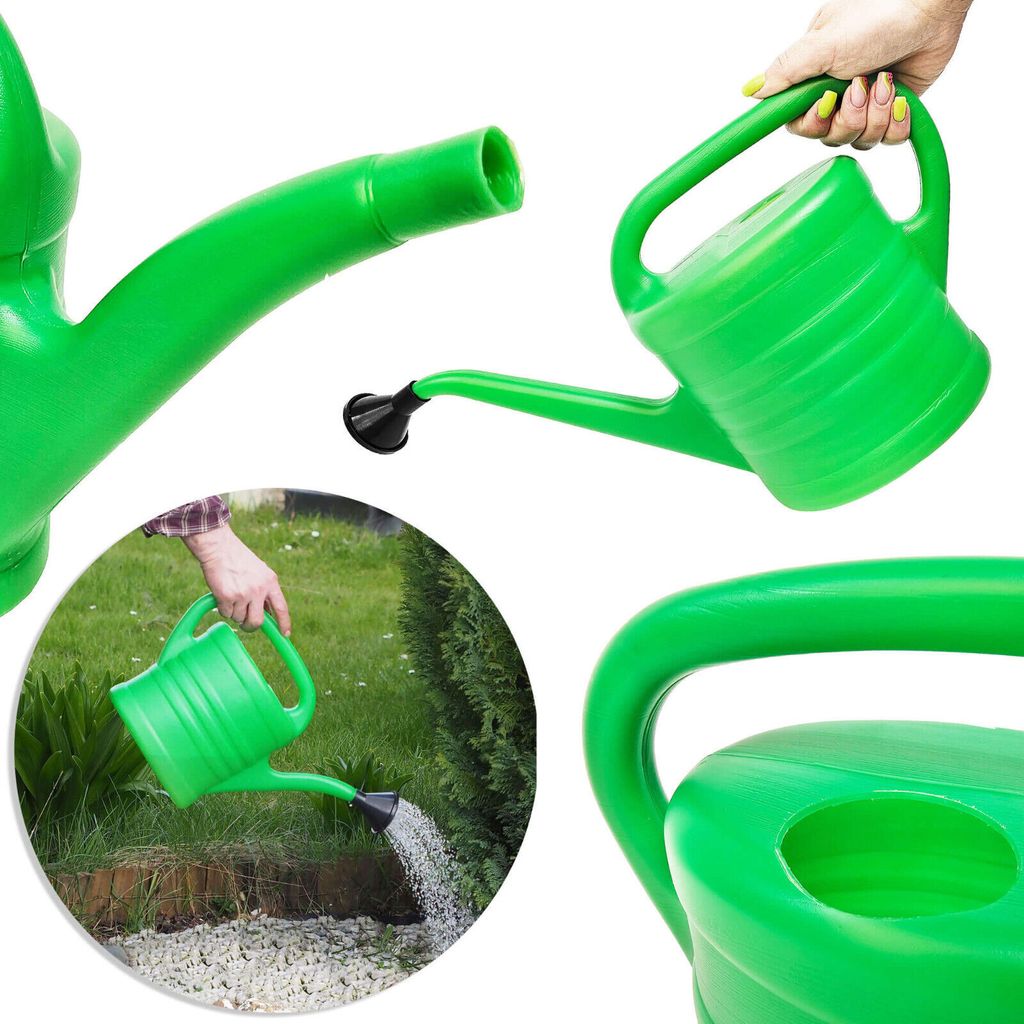 BAUSTER® Gießkanne 2,5L Kunststoff Gartengießkanne Produktbild 