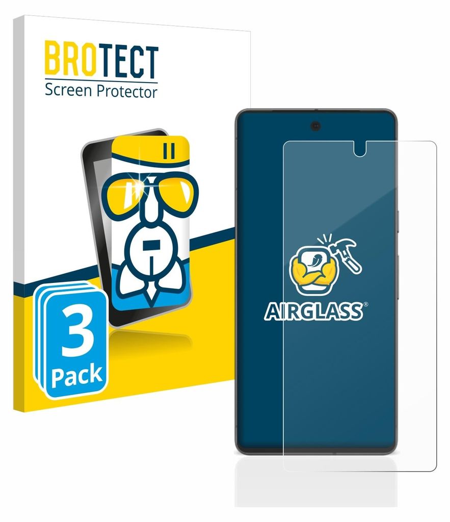 3x BROTECT Schutzglas für Google Pixel 7 Schutzfolie Panzer Produktbild 