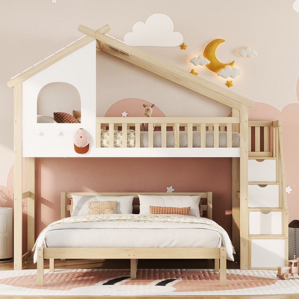 Flieks poschodová posteľ 90x200/140x200 s | Kaufland.sk