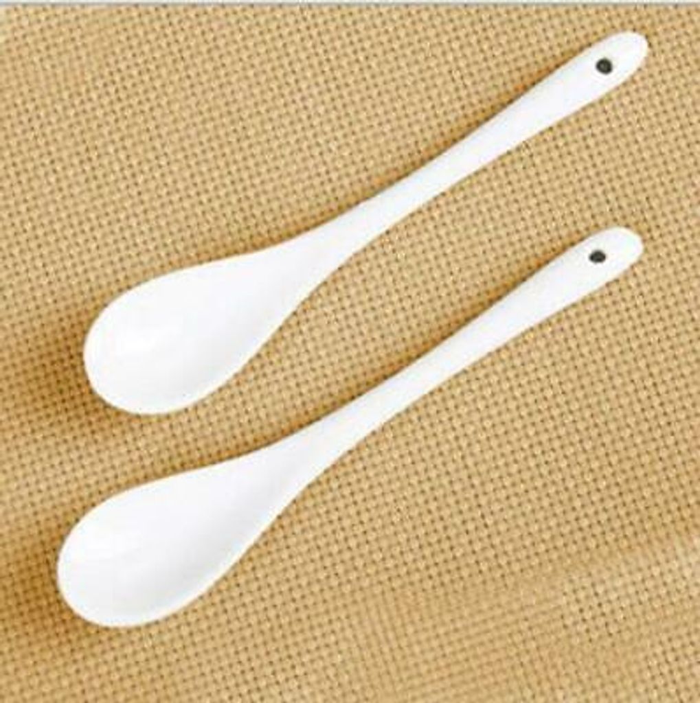 10-teiliger Keramiklöffel Porzellanlöffel Eierlöffel Kaffeelöffel Löffel