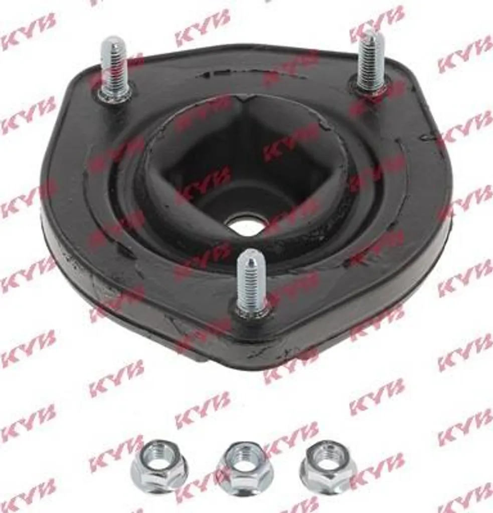 Support d'amortisseur robuste KYB SM5087 avec isolateur de vibrations actif
