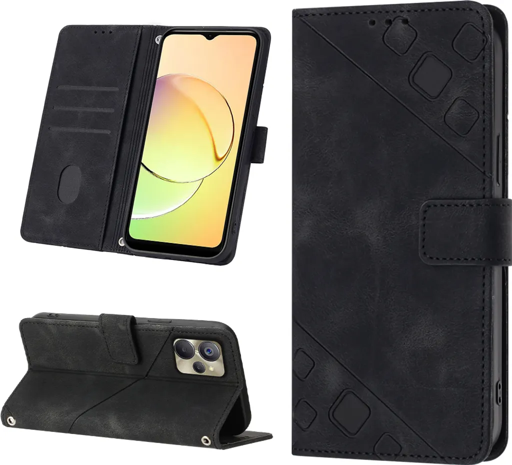Cover Libri Custodia Portafoglio In Pelle PU Per Realme C11