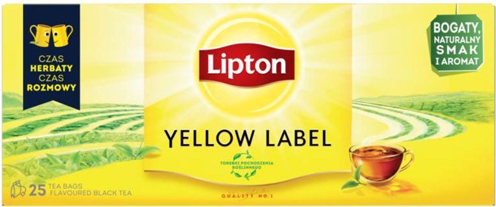Lipton Yellow Label Tee 25 Beutel