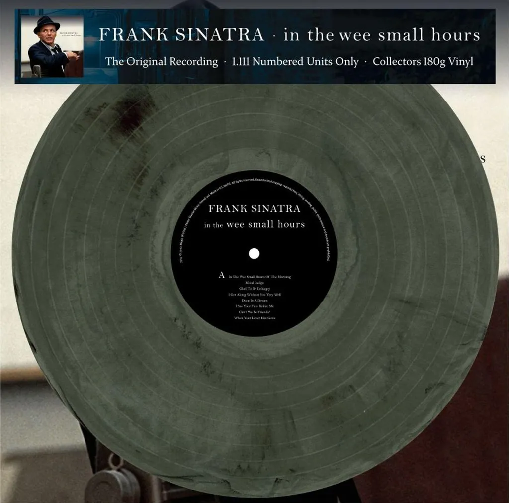 Vinyle Frank Sinatra In The Wee Small Hours LP Marbré Haute Qualité