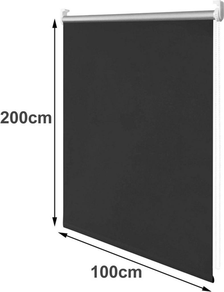 Fiqops Verdunkelungsrollo Klemmfix ohne Kaufland.de