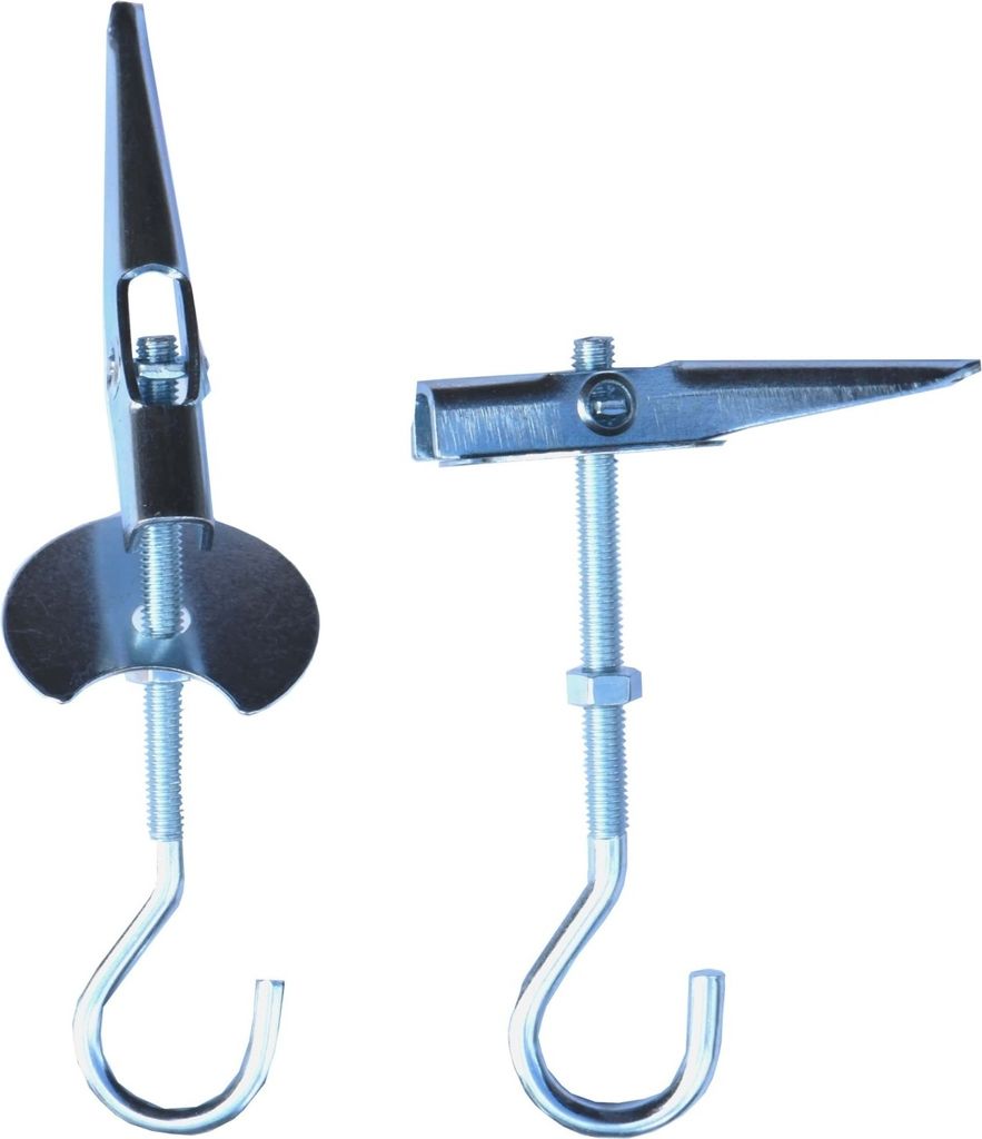 Kippdübel mit Deckenhaken, verzinkt | M6 x 100 mm | 50 St.