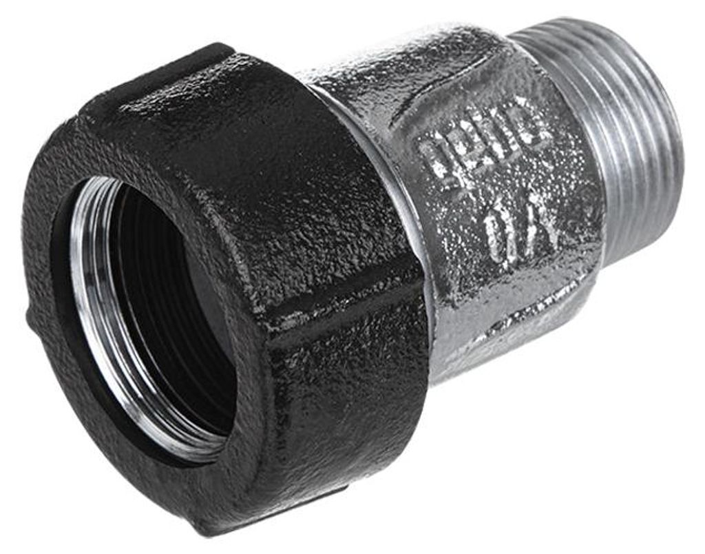 Gebo | Raccordo 1/2" - Nero - Alta Resistenza Alla Immagine del prodotto 