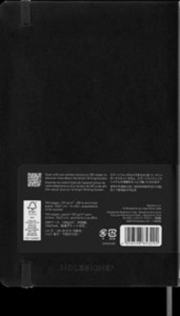 Moleskine Smart Notizbücher, Large/A5, Schwarz