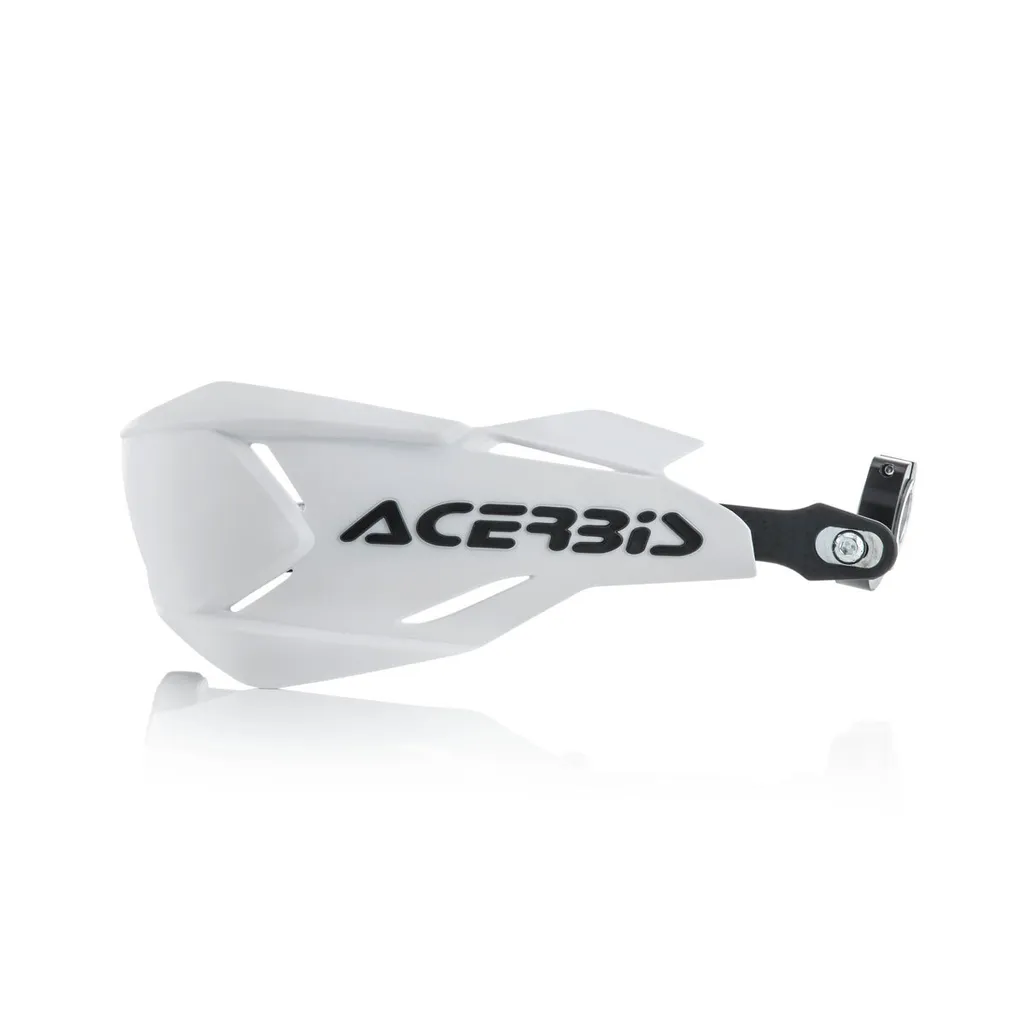 Acerbis X-Factory Protection des Mains Blanc et Noir en Taille Unique