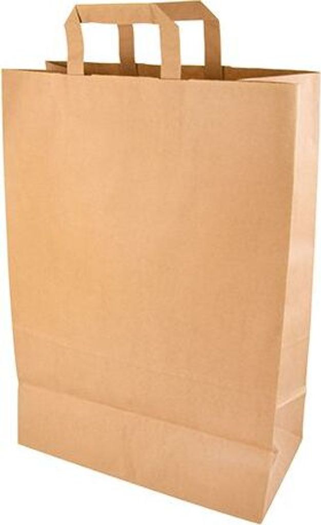 250 tradingbay24 Tragetaschen, Papier 44 cm x 32 cm x 17 cm Produktbild 