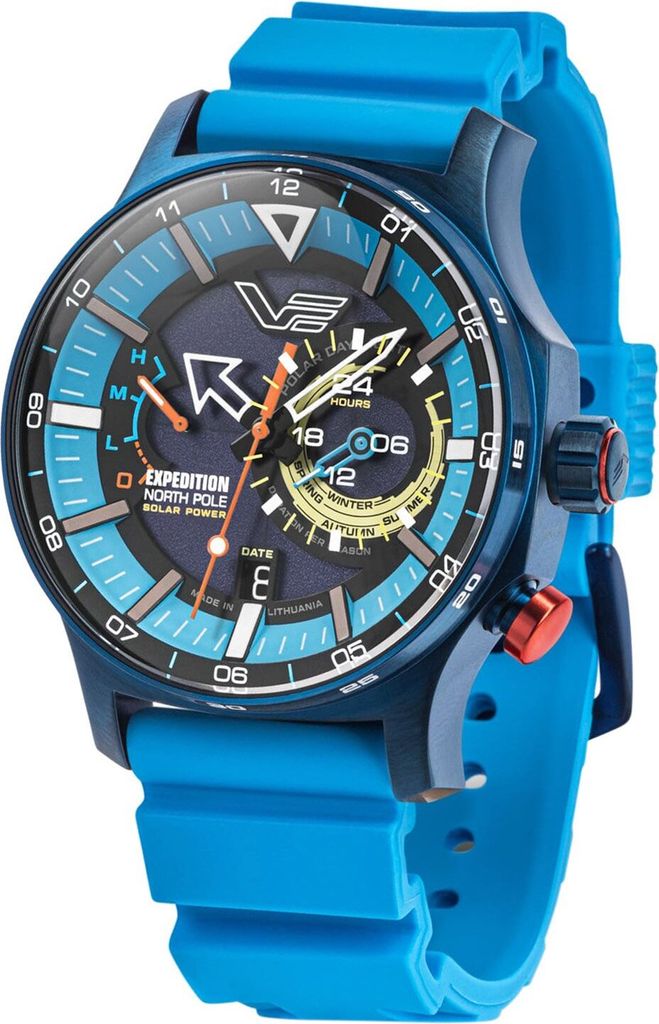 Vostok Europe VS57-595D736 Herren-Armbanduhr Solar Polar Ice Hellblau 1