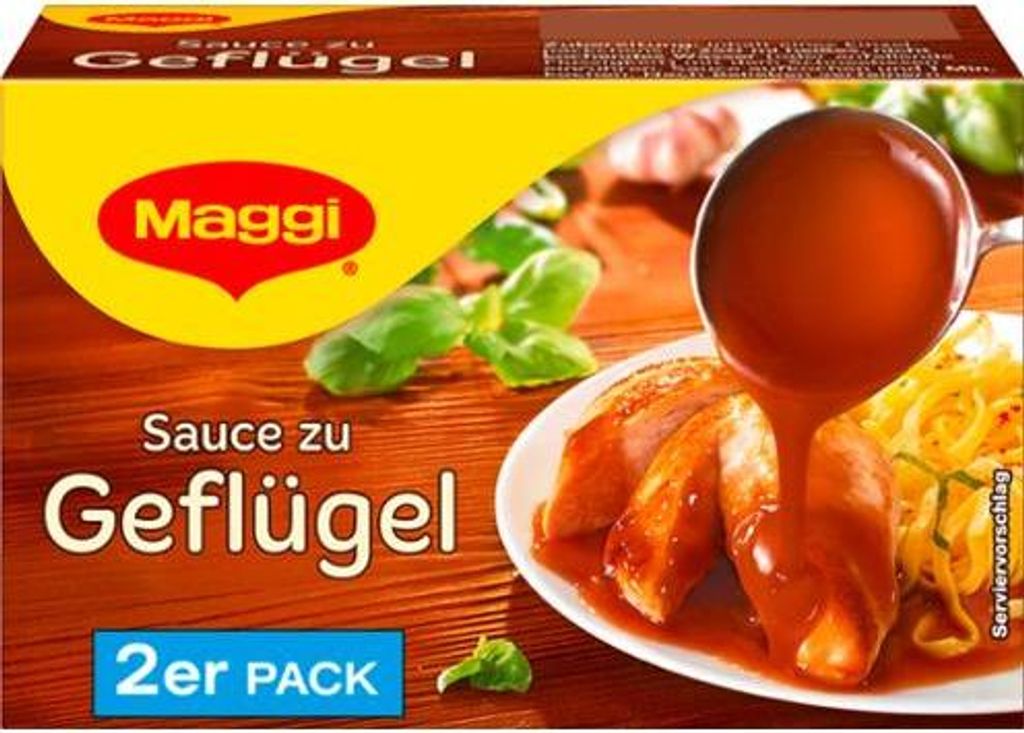 Maggi Sauce zu Geflügel perfekt zu Ente und Pute 2er für 2x Produktbild 