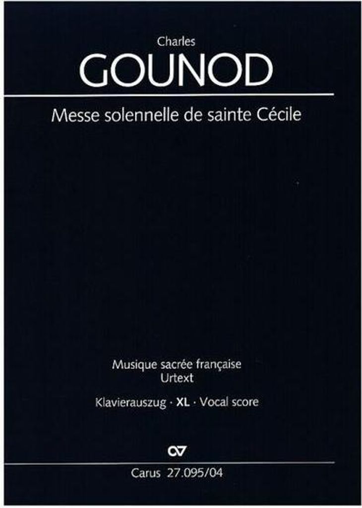 Messe solennelle de sainte Cécile (Klavierauszug XL)