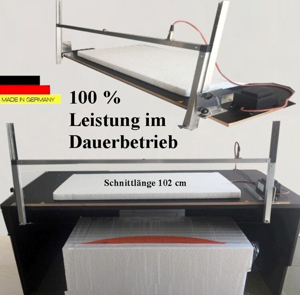 Styroporschneider 102 cm + 5 Drähte