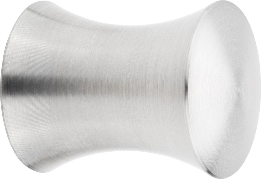 LEEDS Ø 20 mm Edelstahl gebürstet Edelstahlknopf SOTECH