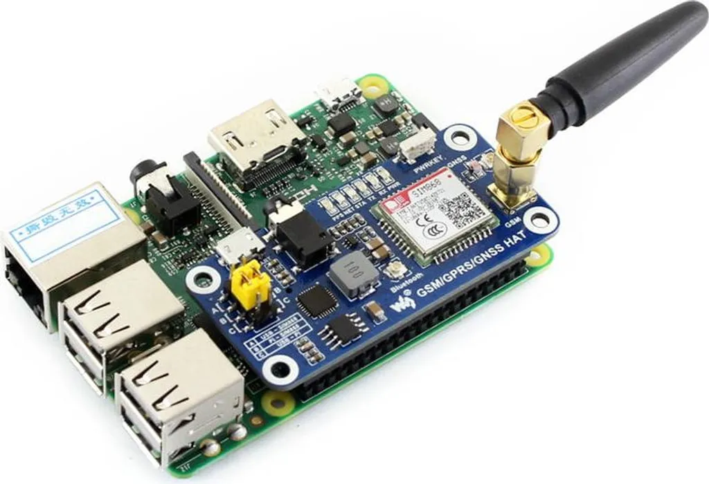 HAT SIM868 Raspberry Pi avec Bluetooth et Localisation GPS haute précision - 7