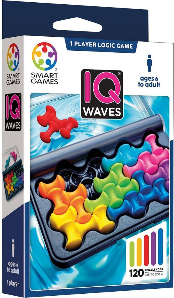 SmartGames IQ Waves, Box-Puzzle, 7 Jahr(e) Produktbild 