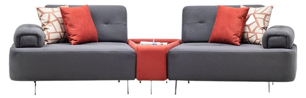 Großes 4-Sitzer Sofa Couch Vier-Personen-Sofa Familien Couchen Big Möbel