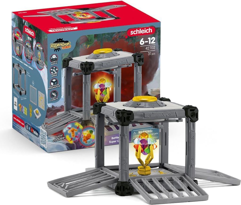 schleich 42702 BattleCave Superkristalle, ab 7 Jahren, Produktbild 