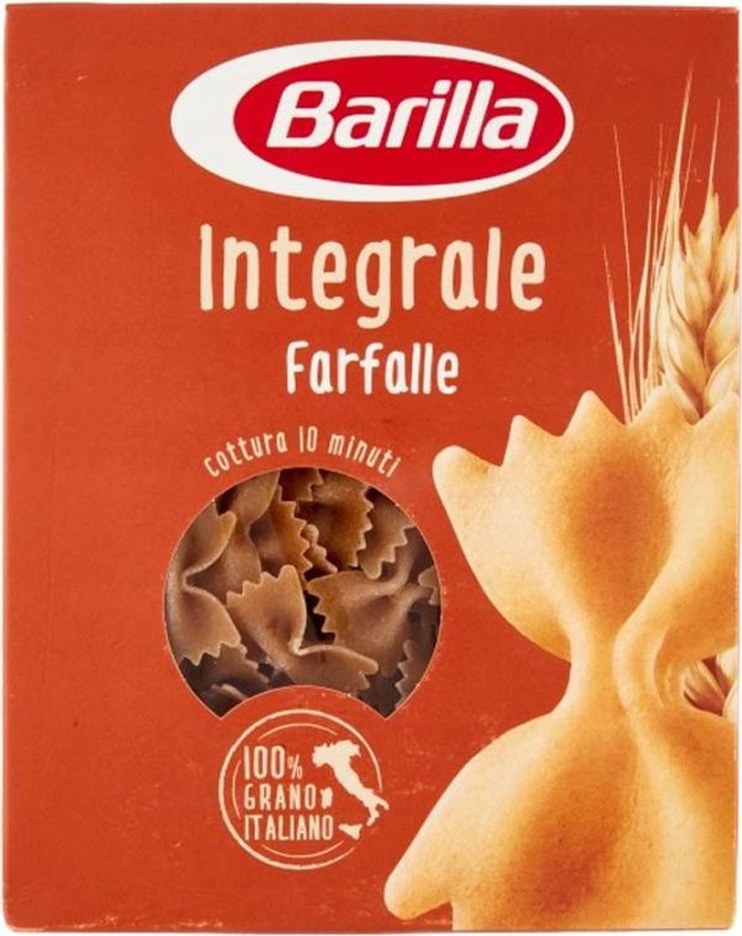 10x Pasta Barilla - Integrali - Farfalle - 500g - Vollkorn Produktbild 