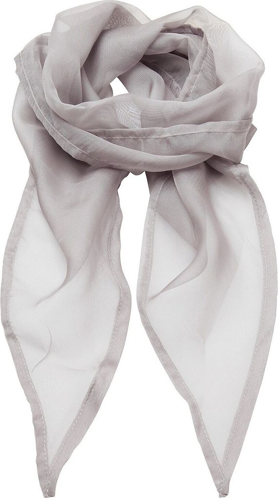 Premier - "Colours" Schal für Herren/Damen Uni PC7032 (Einheitsgröße) (Silber)