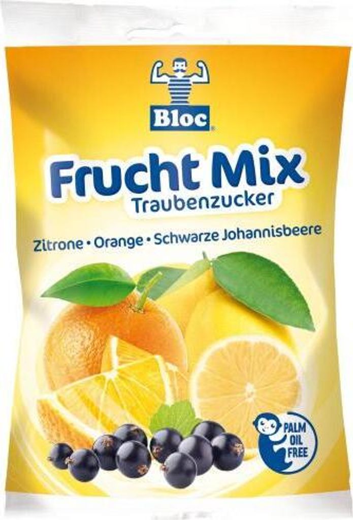 Bloc Traubenzucker Frucht Mischung Btl. 75 g