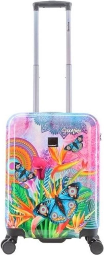 Saxoline Blue Koffer Butterfly Nature besonders strapazierfähig multicoloured One Size