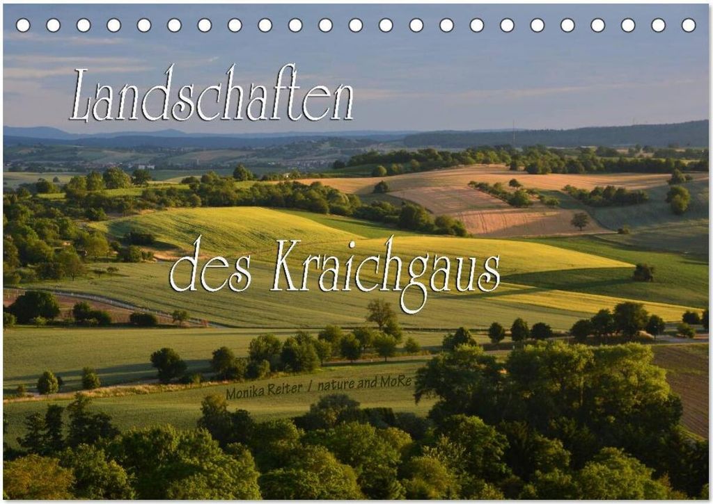 Landschaften des Kraichgaus (Tischkalender 2026 DIN A5 quer), CALVENDO Monatskalender