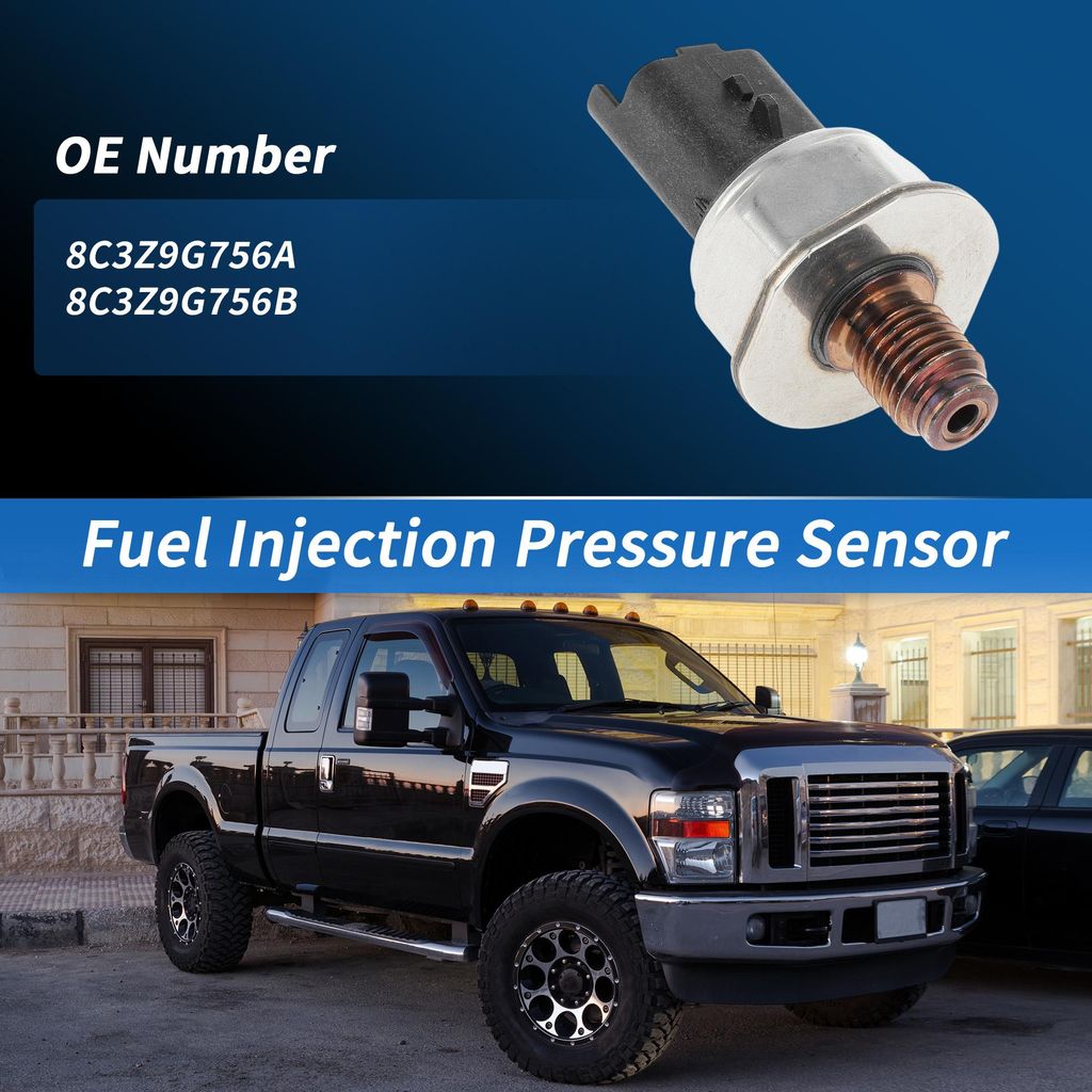 Nr.8C3Z9G756A Kraftstoffeinspritz Druck Sensor Für Ford F-250 F-350 Super Duty 5.4L 6.4L Diesel 6.8L 2008-2010 Für Ford F-450 F-550 Super Duty 6....