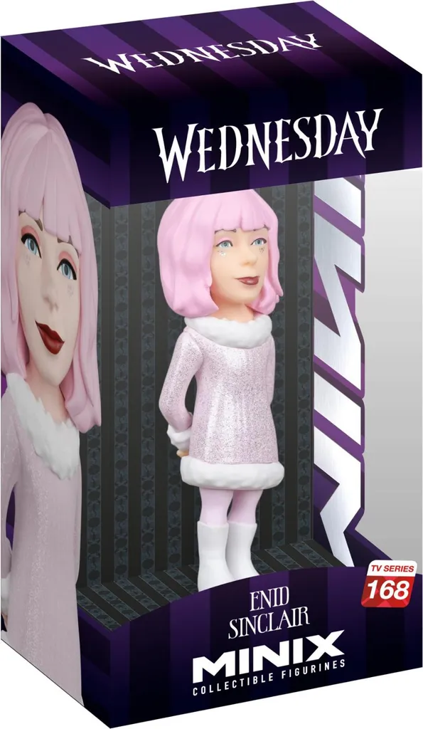 Figurine Enid Mercredi Ball Dress : Finition Premium Sans Défaut Minix