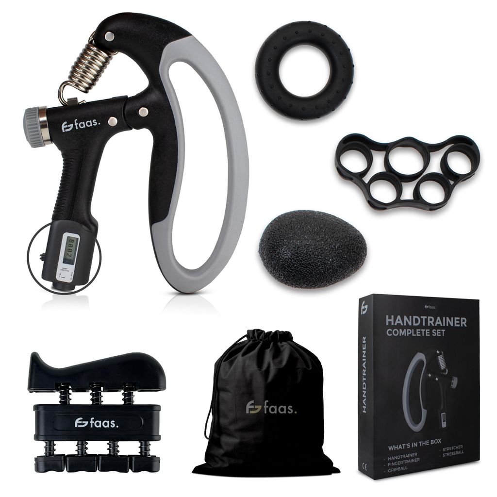 Faas Handtrainer Set 5-teilig (10-100 kg) – Verstellbarer Produktbild 