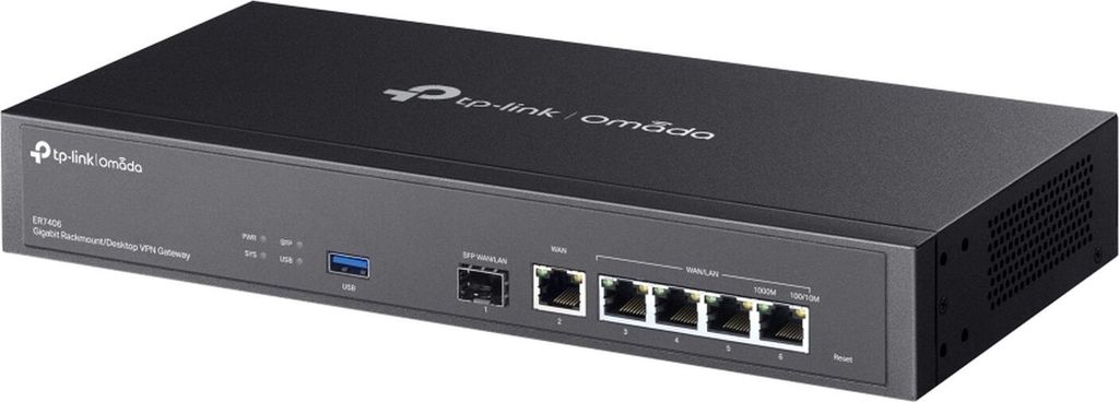 Omada ER7406 Gigabit Rackmount/Desktop VPN Gateway Produktbild 