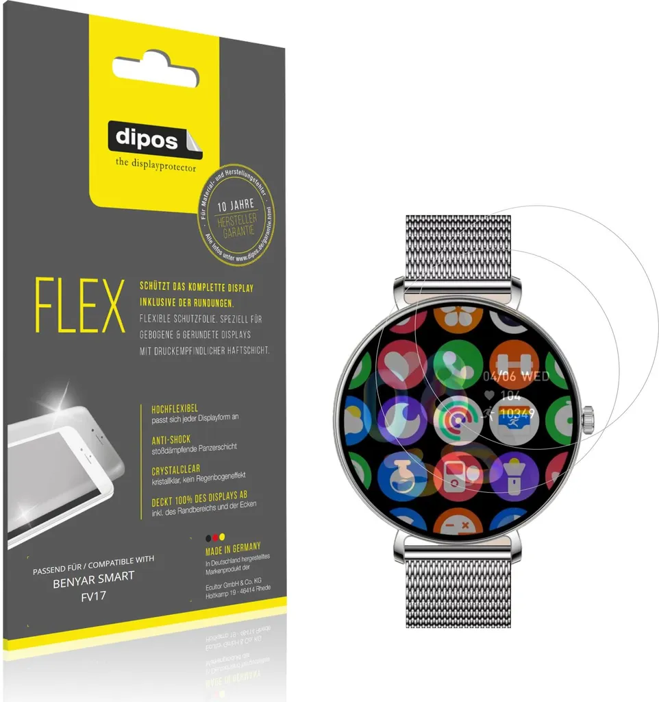 Protezione dipos Flex BENYAR SMART FV17 - Pellicola Schermo 2 Pezzi