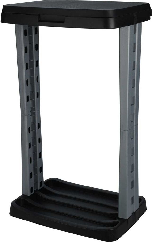 Storage Solutions Support pour sacs poubelle 60L noir Image du produit 