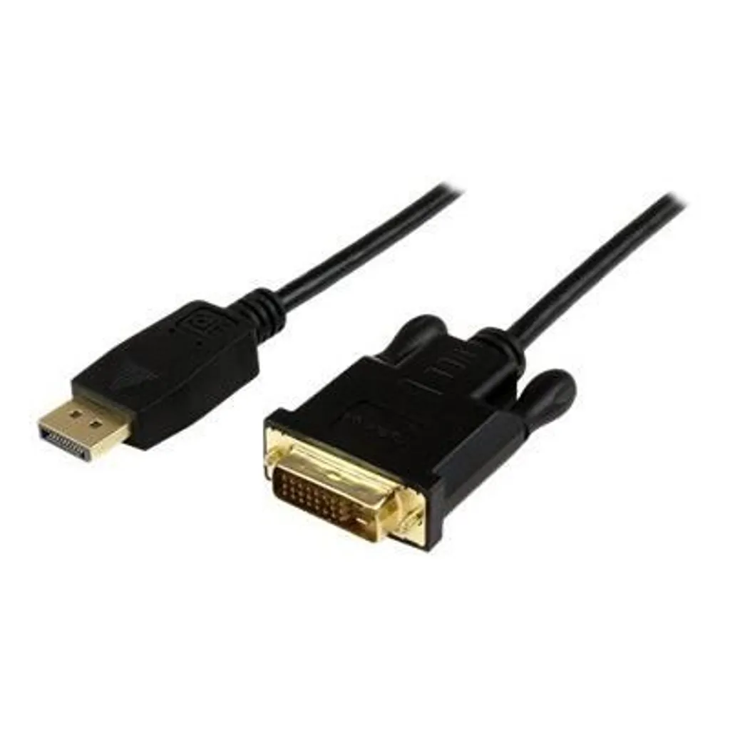 Câble DisplayPort vers DVI pour double écran de bureau 90cm